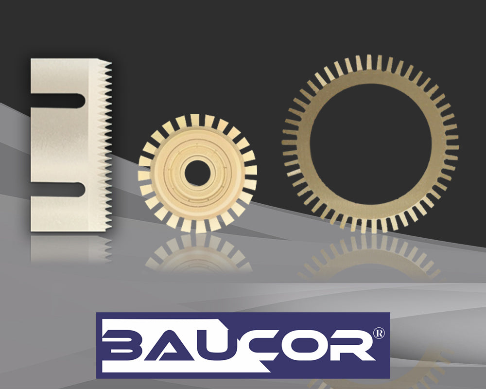 Perforating Blades  Baucor - Manufacturer of Circular Perforation, Rotary  Perforator Knives, Round Perf Wheels, Per Discs, Straight Flat Machine  Knives, Industrial Blades Industrial Blades, Machine Knives Manufacturer,  Custom Blades, USA, Germany