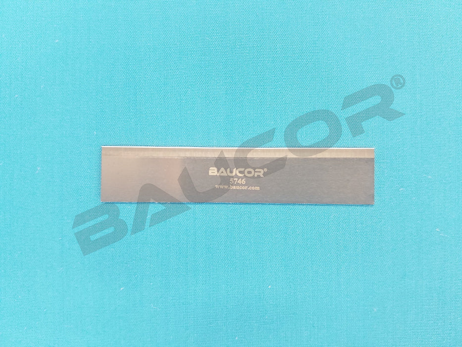 63.5 mm Long Straight Razor Blade - Part Number 5746